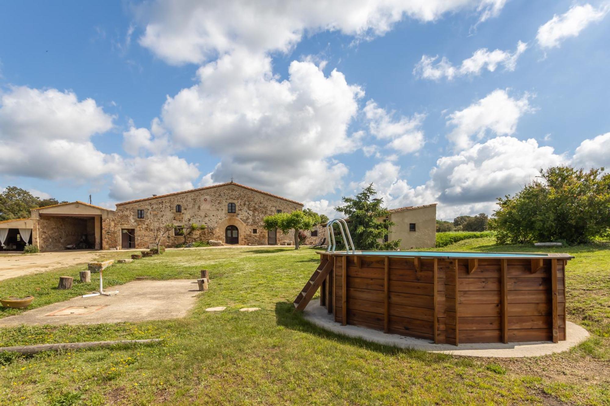 La Pahissa De Can Abras Casa Rural Girona Kültér fotó