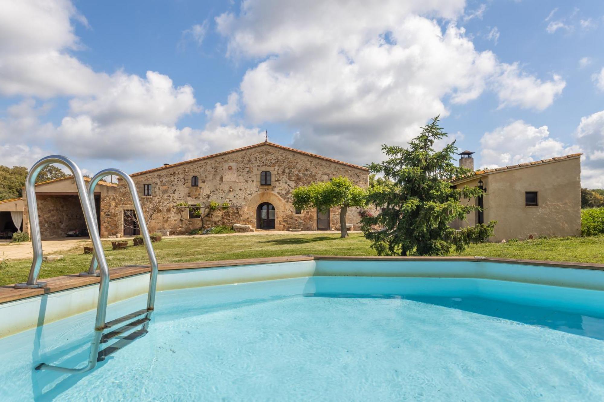 La Pahissa De Can Abras Casa Rural Girona Kültér fotó